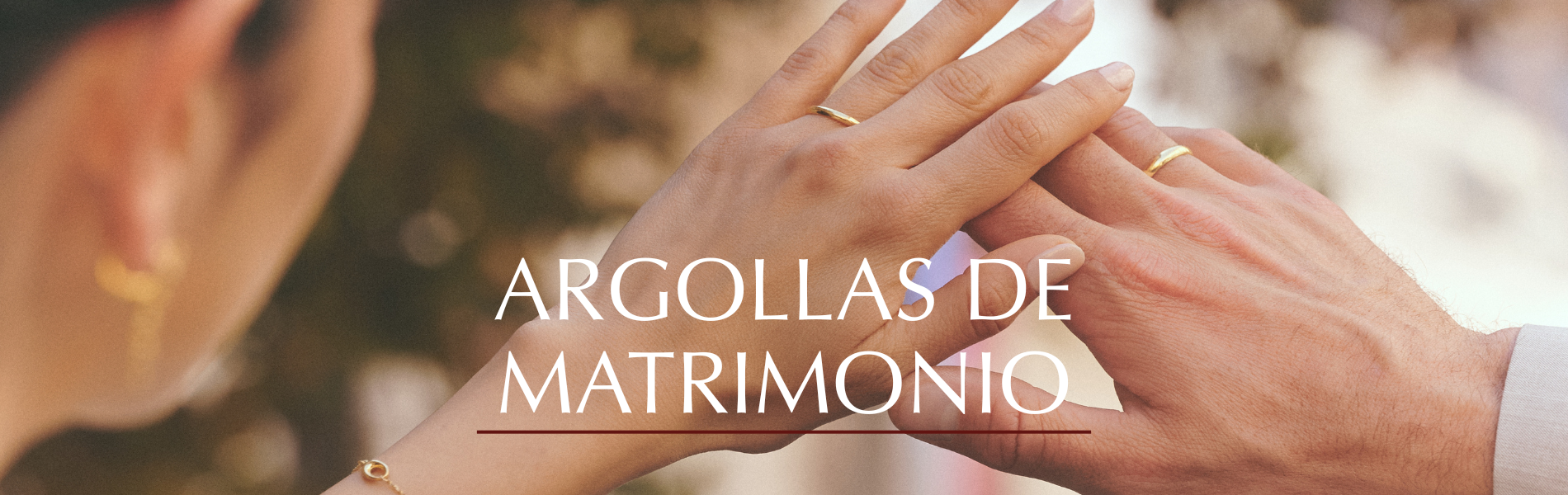Colección Argollas de matrimonio 30% OFF
