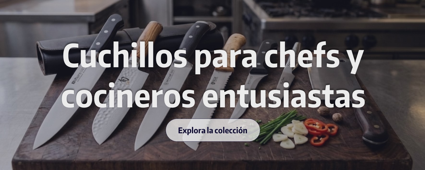 Cuchillos para chefs y cocineros entusiastas