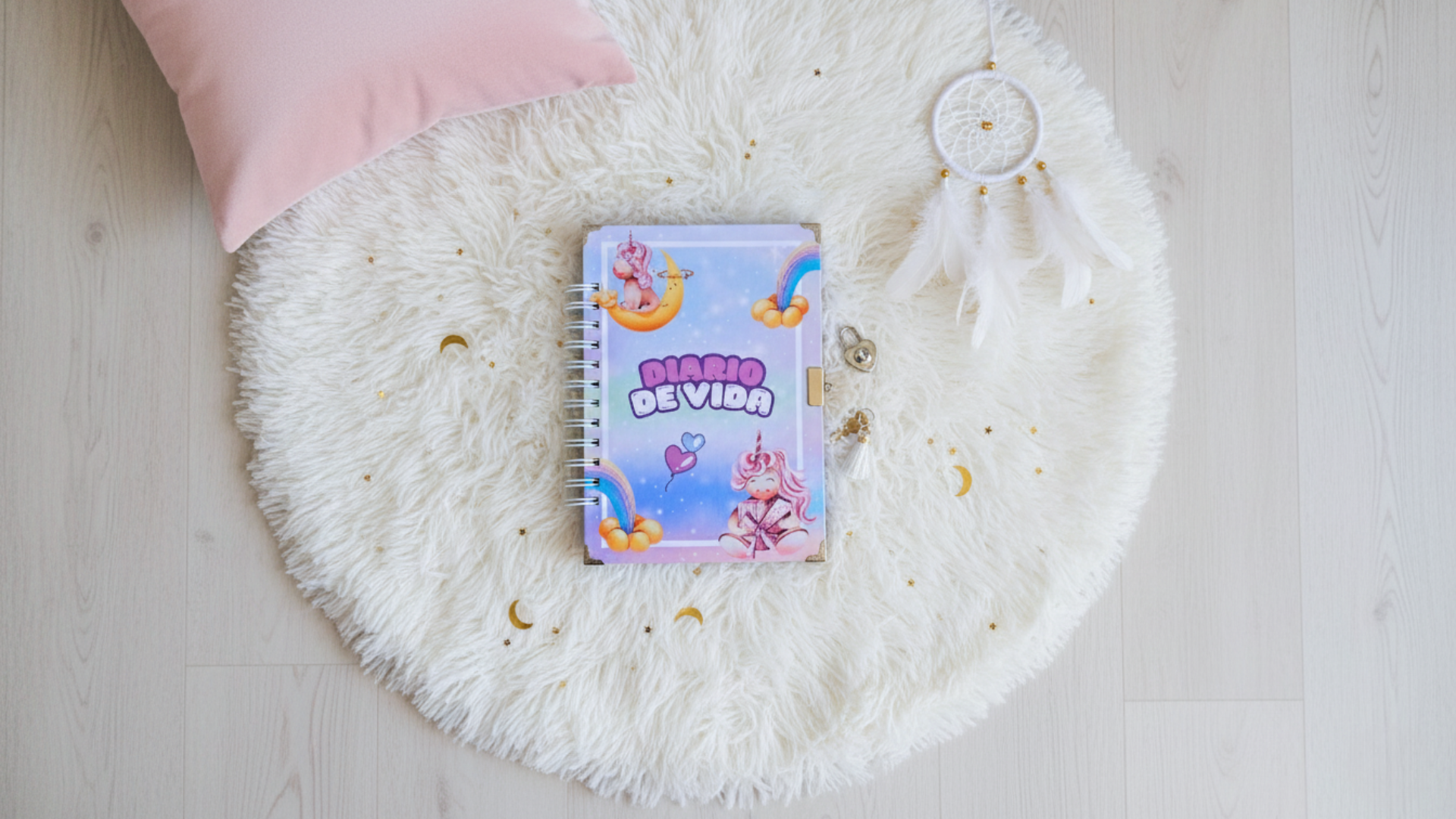 Diario de Vida para Niñas con Candado