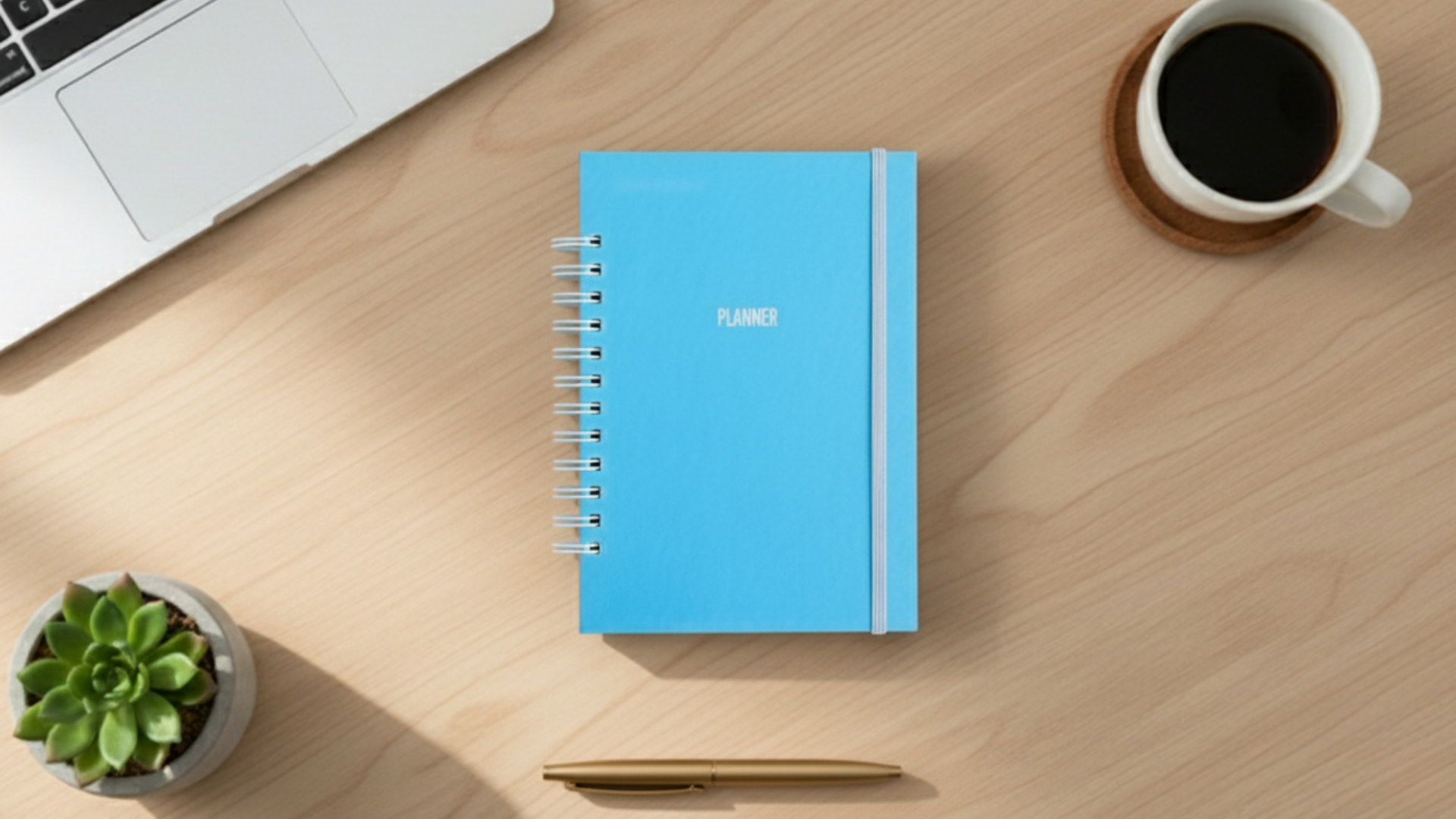 <h3>Claridad y Funcionalidad en un Planner Minimalista de Colores</h3>