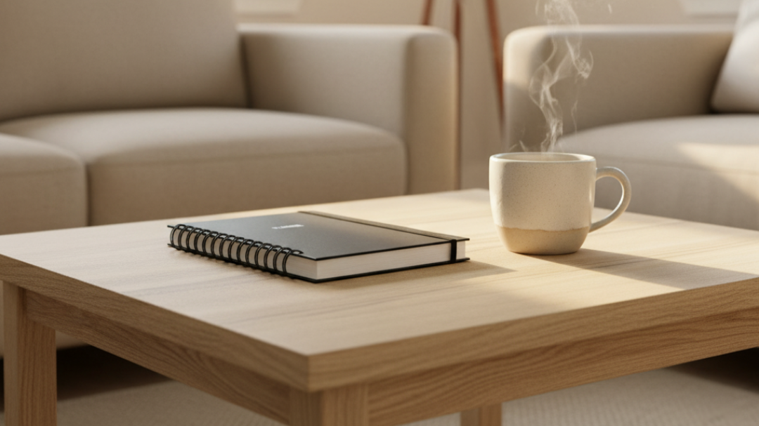<h3>Claridad y Funcionalidad en un Planner Minimalista de Colores</h3>