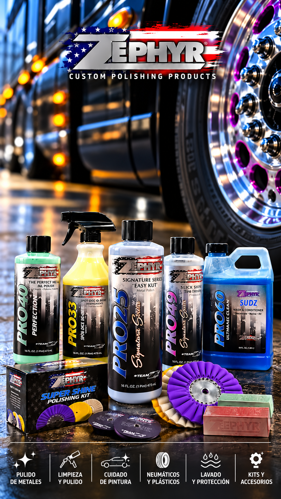 UN BRILLO PROFESIONAL<br>
PARA TU VEHICULO<br>