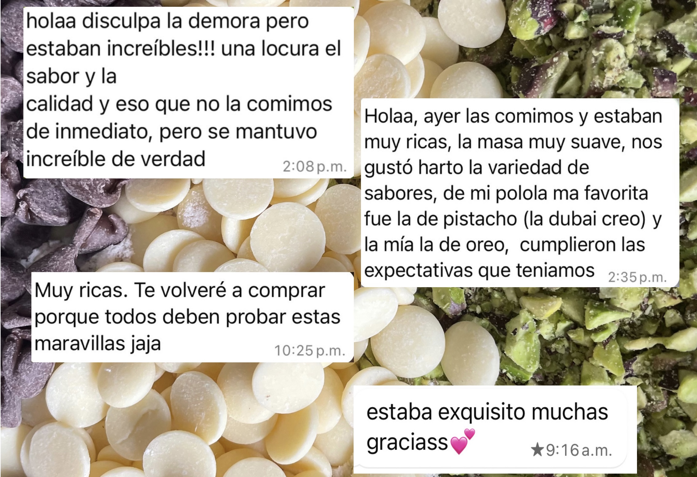 Las mejores recomendaciones vienen de quienes ya nos eligieron ❤️