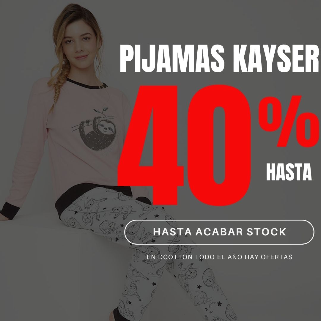 EN DCOTTON HAY OFERTAS TODO EL AÑO