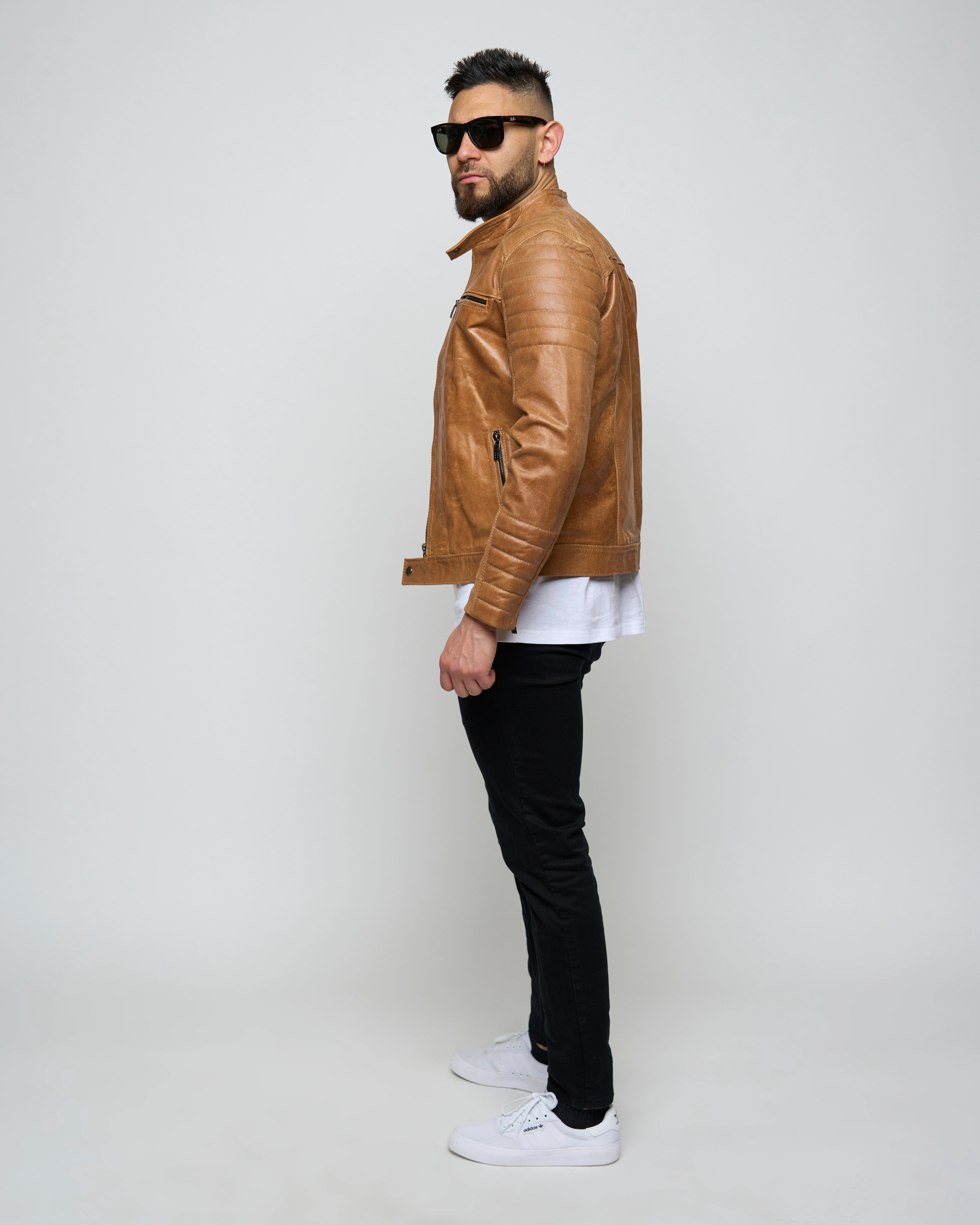 chaqueta de cuero Urban Decero leather