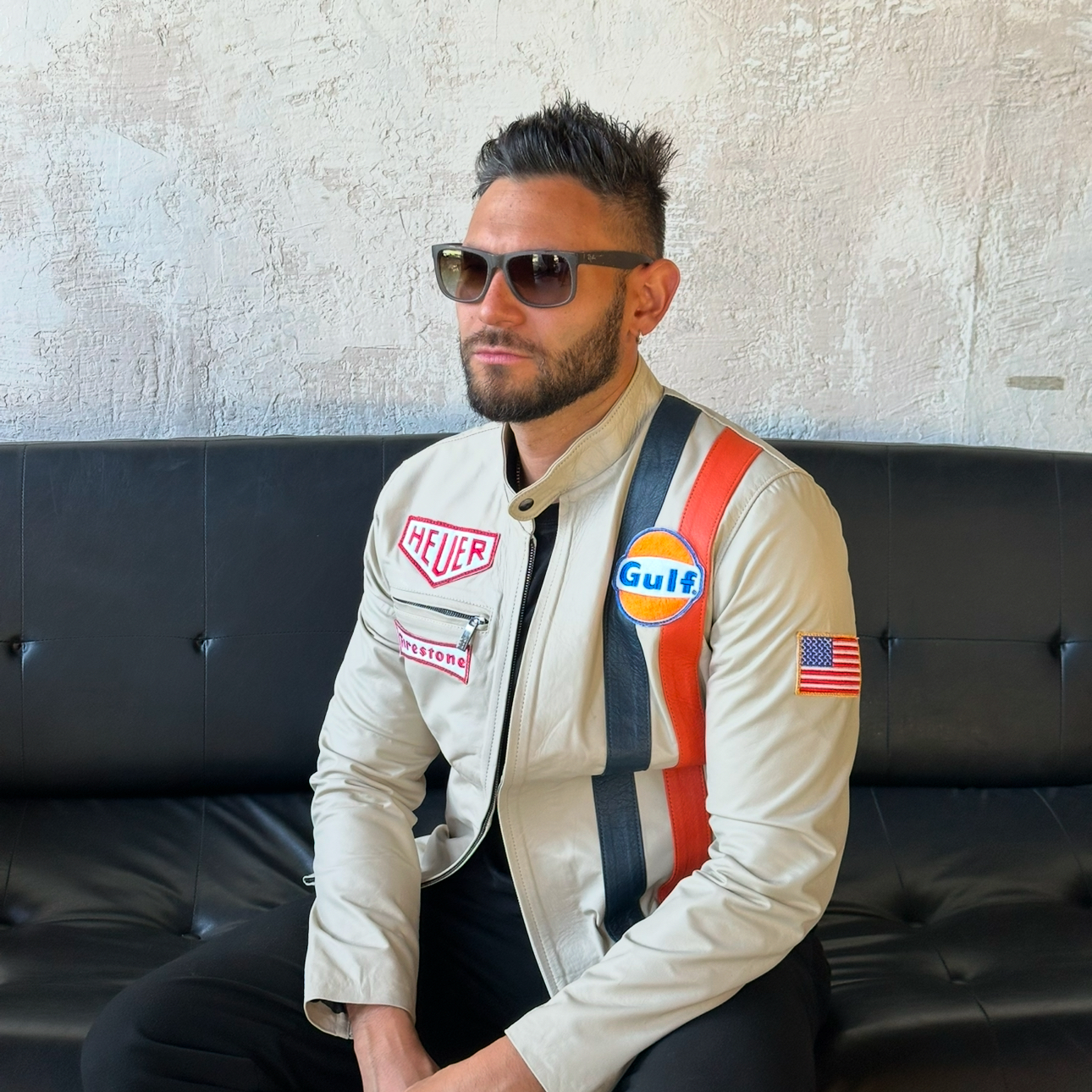 chaqueta de cuero Decero leathers