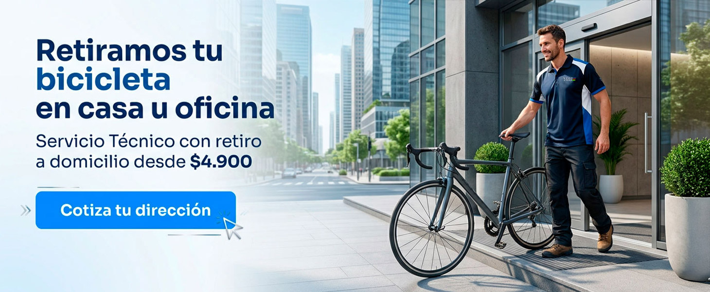 Retiramos tu bicicleta donde estés