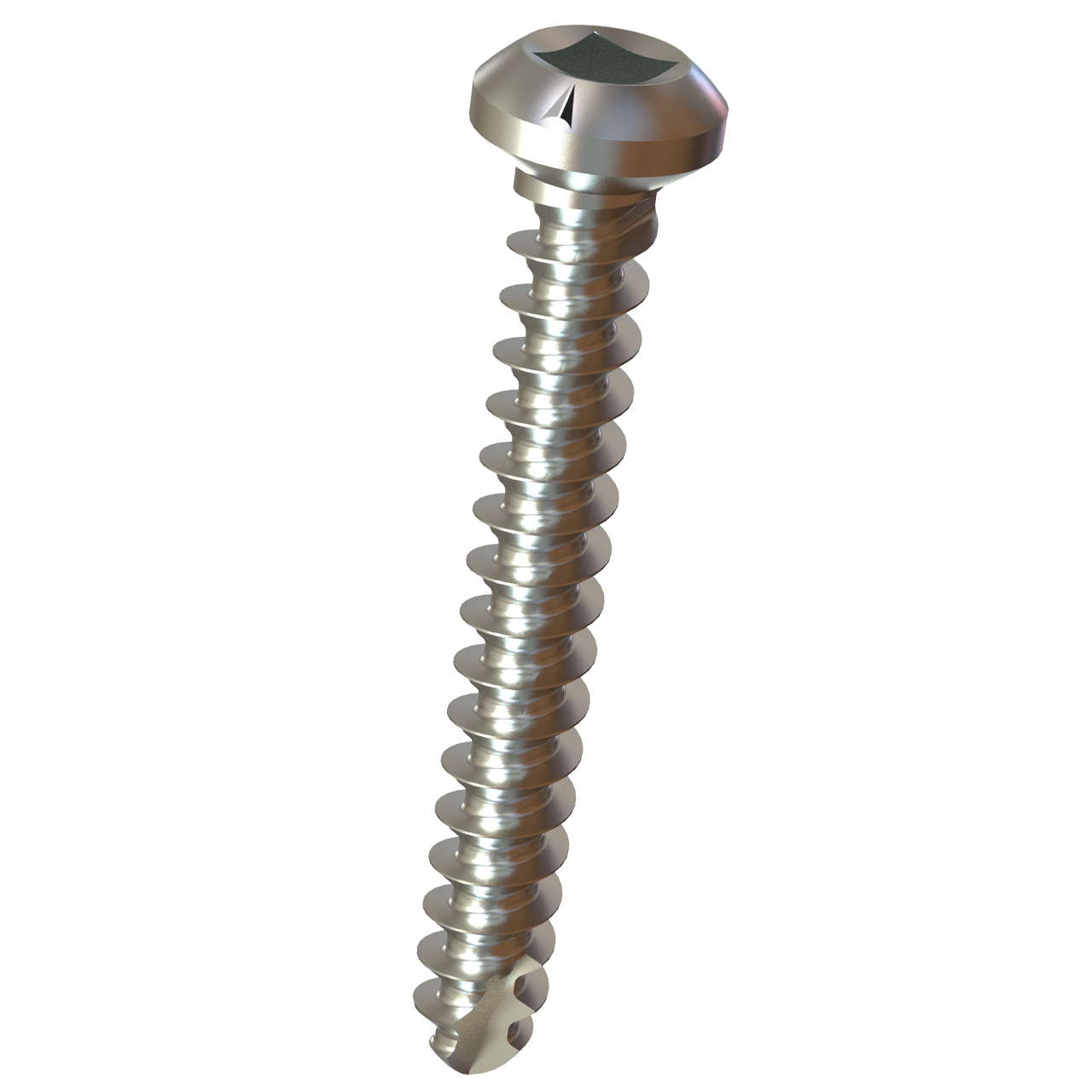 micro screw Ø 1mm Khoury 4 mm largo, pack por 3 unidades