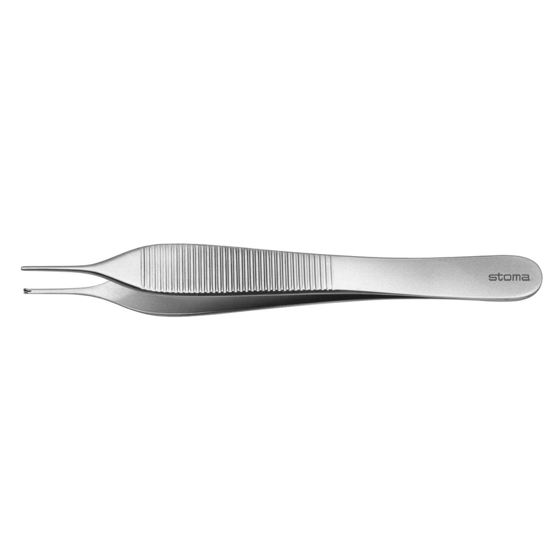 Adson, cirugía, fina con dientes, 12 cm.