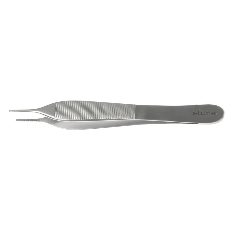 Adson, cirugía, fina plana, 12 cm.