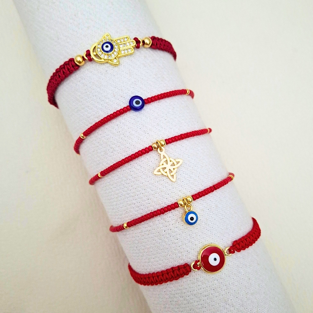 PULSERAS ROJAS PROTECCIÓN