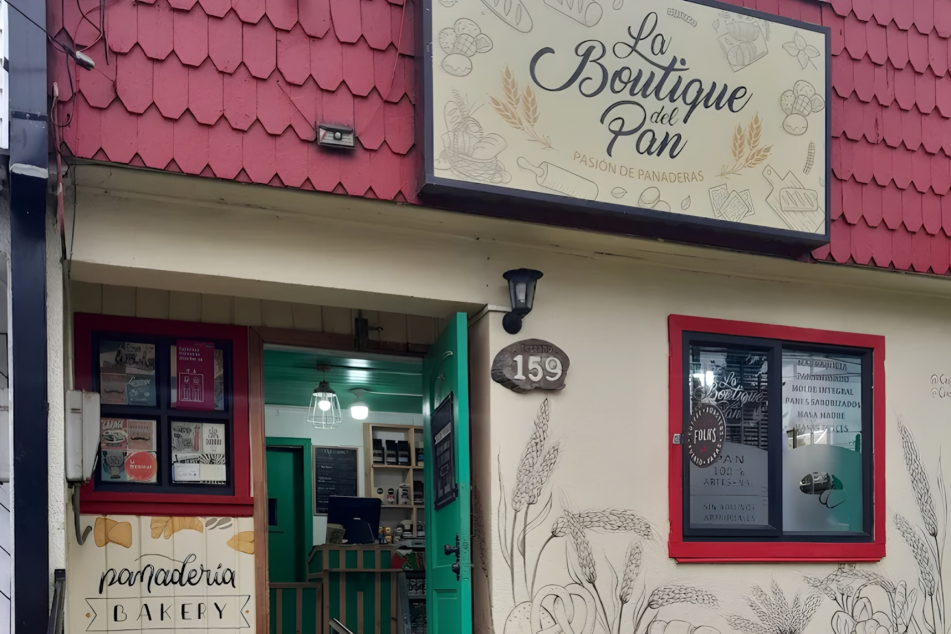 <b>la boutique del pan</b><br>
Panadería<br>