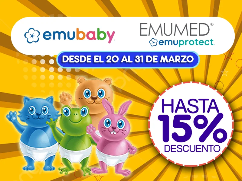 Pmocion Descuento emumed y emubabybaby