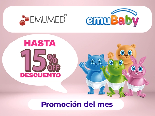 Hasta 15% descuento en pañales y toallitas Emubaby