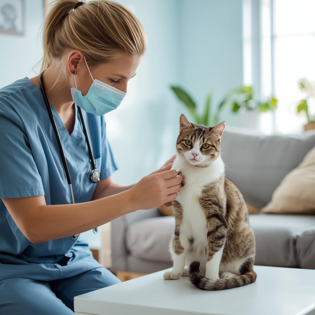 Vacunacion Leucemia Felina más Test retrovirales a domicilio