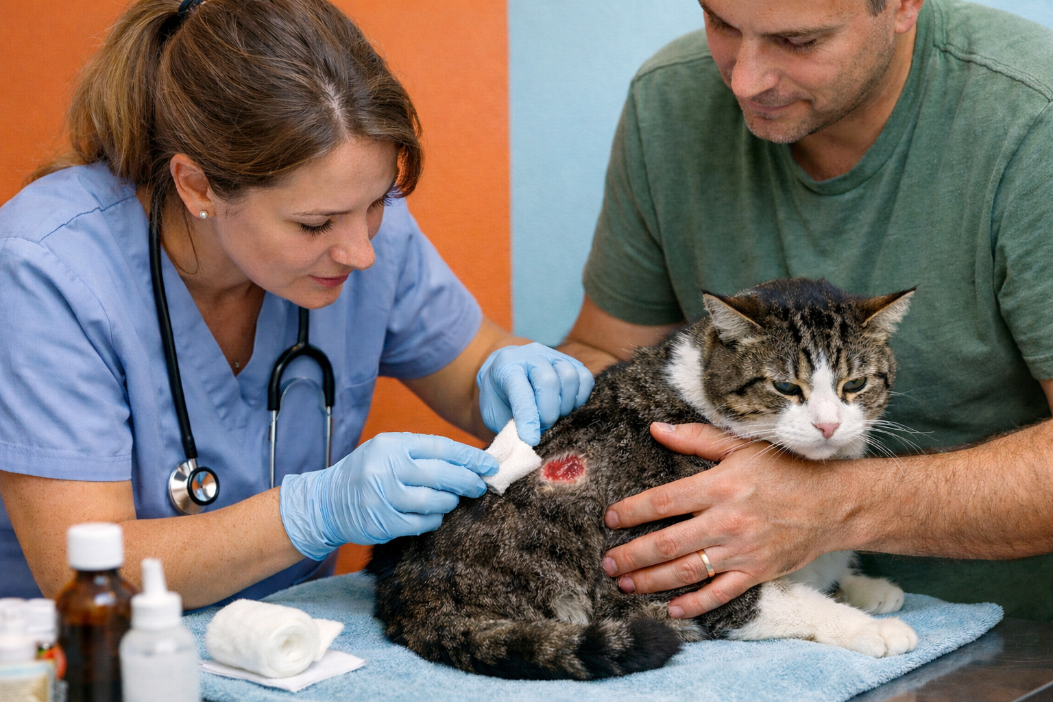 Manejo de herida simple