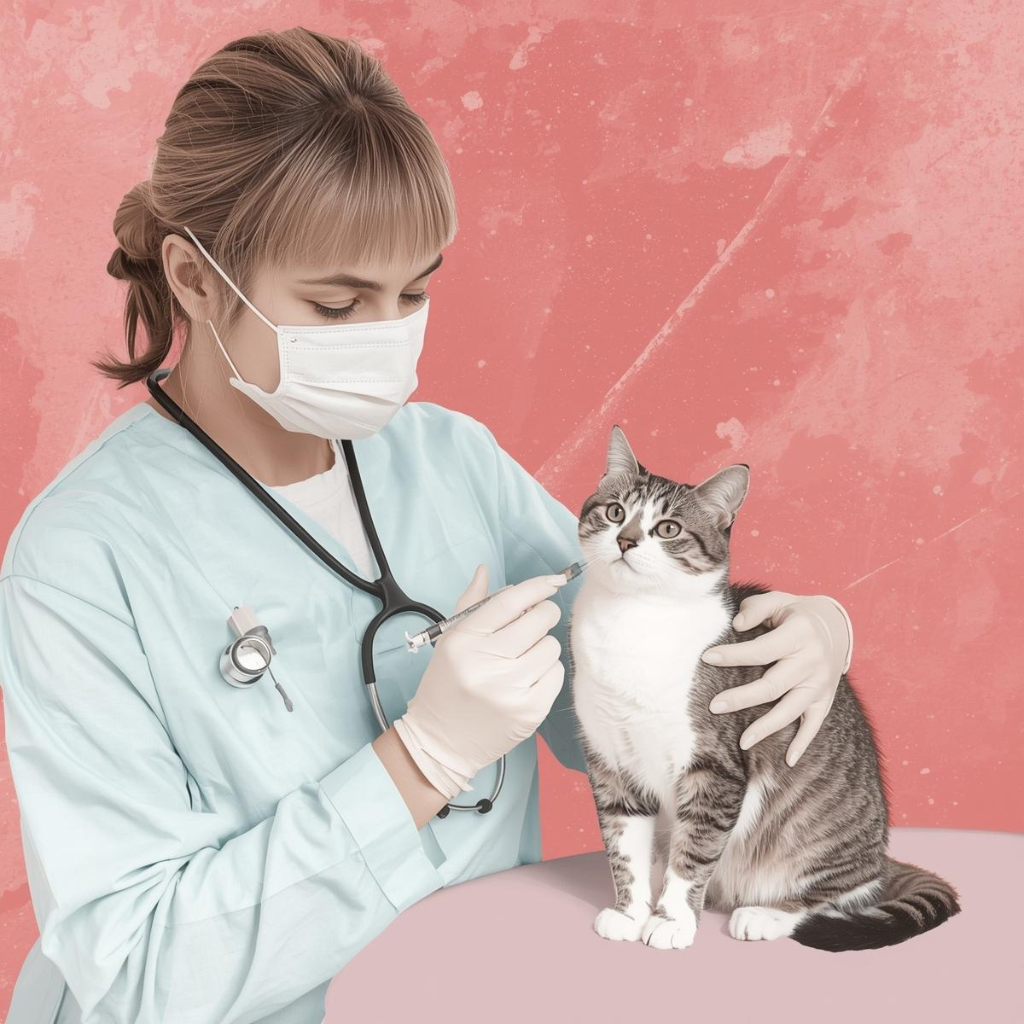 Vacunación Múltiple anual felina a domicilio (Triple felina más antirrábica)