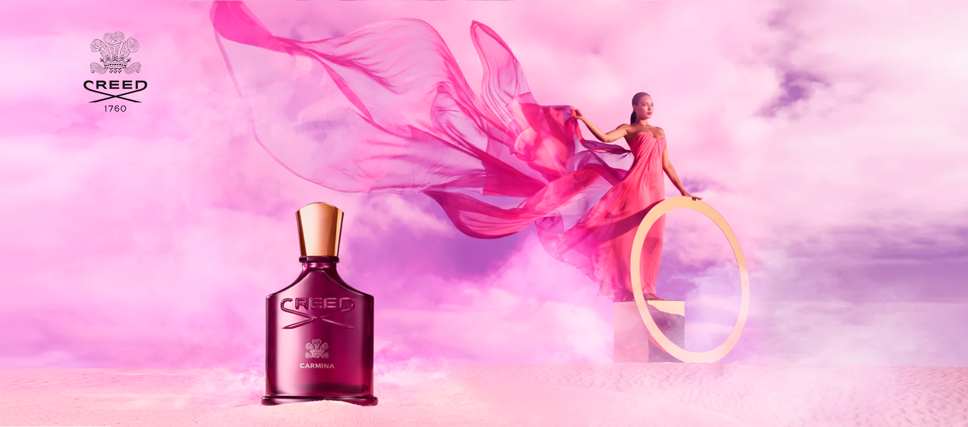 Encanto femenino florece en Carmina con Rose de Mai