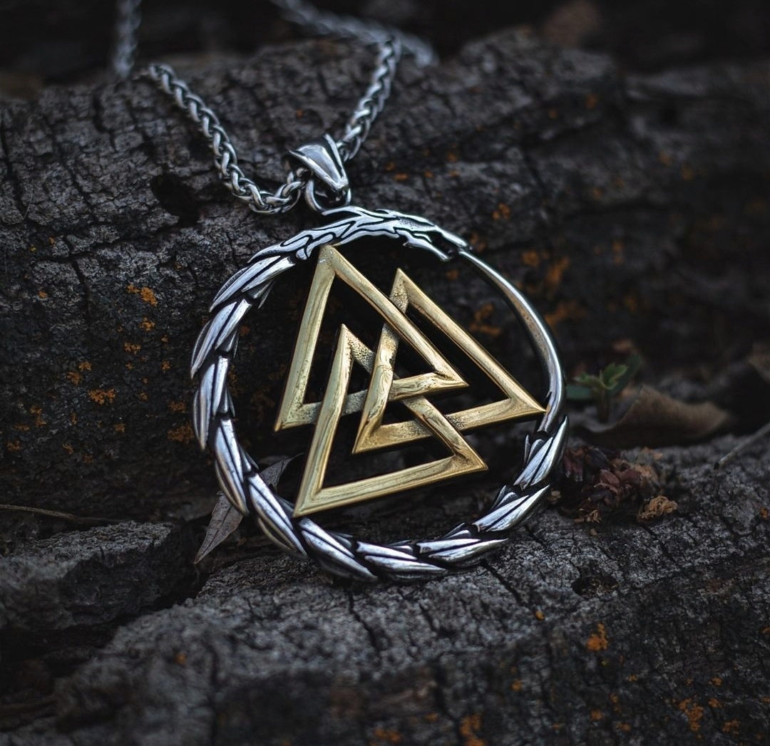 MEDALLÓN DRAGÓN-VALKNUT