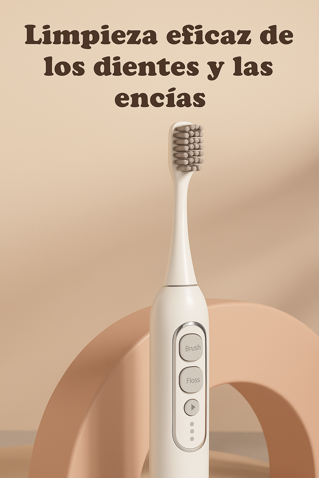Limpieza eficaz de los dientes y las encías