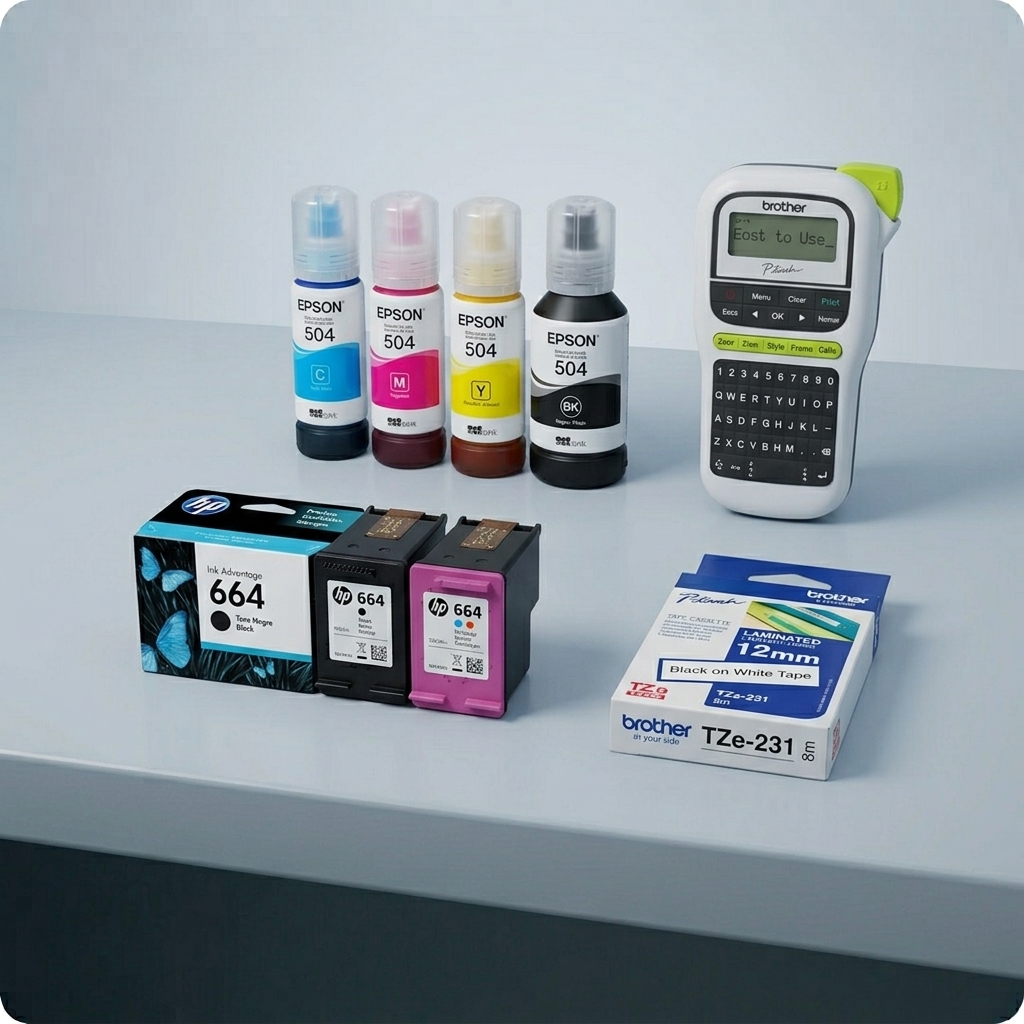 Equipos de impresion, tintas y cintas