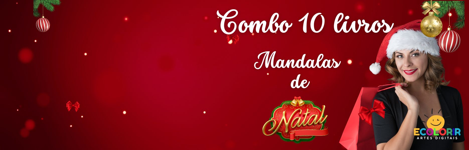 Desperte a paz interir neste Natal: 10 Livros digitais para Relaxar e Colorir.