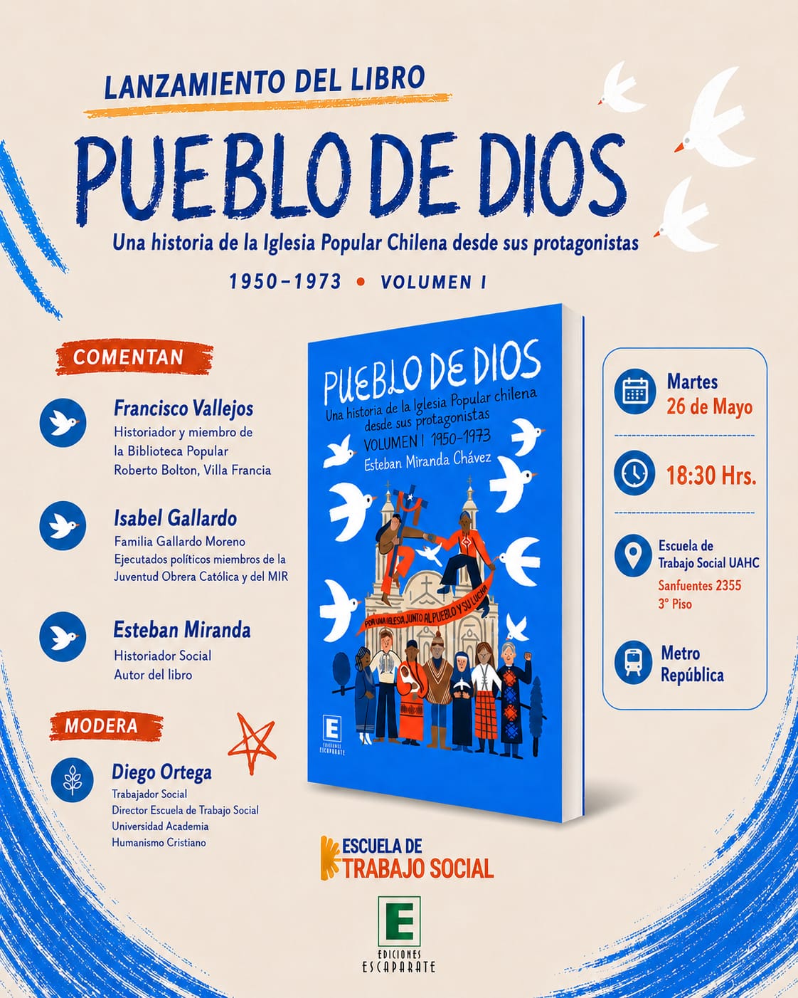 Lanzamiento libro Pueblo de Dios