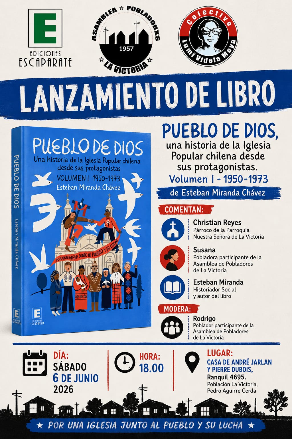 Lanzamiento libro Pueblo de Dios