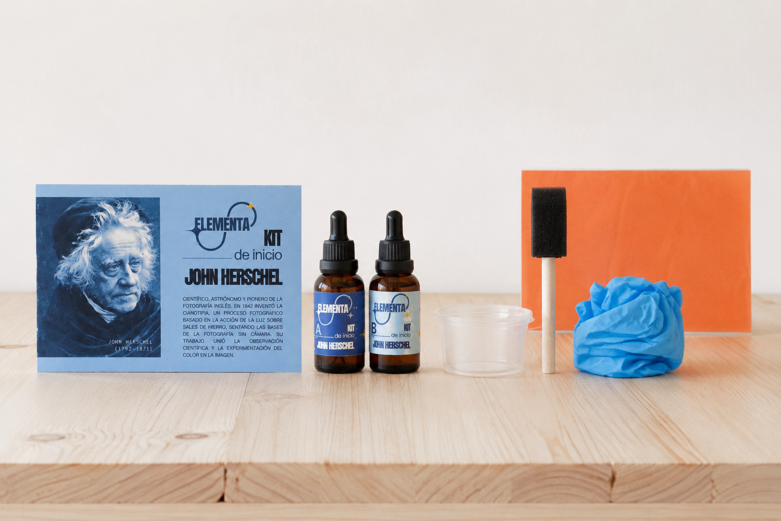 Kit Cianotipia de Inicio John Herschel