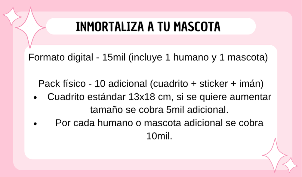 <b>Inmortaliza a tu mascota</b><br>