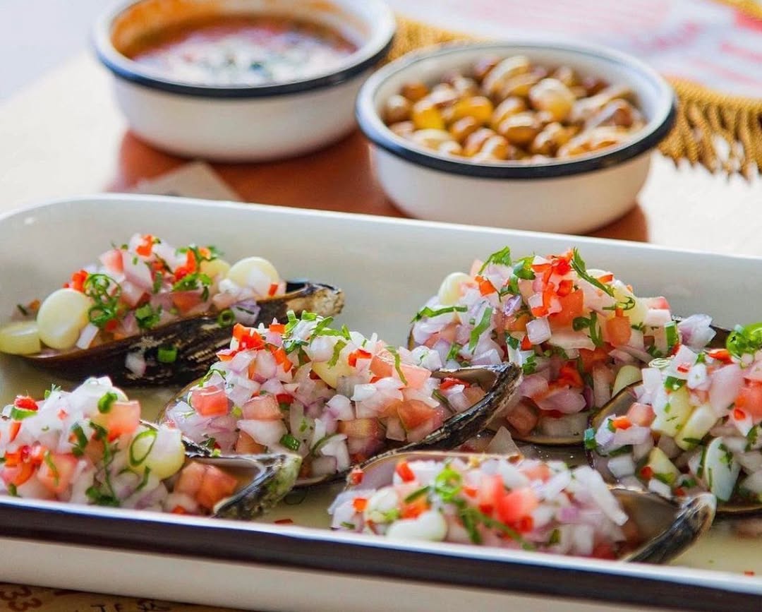 Choritos a la chalaca