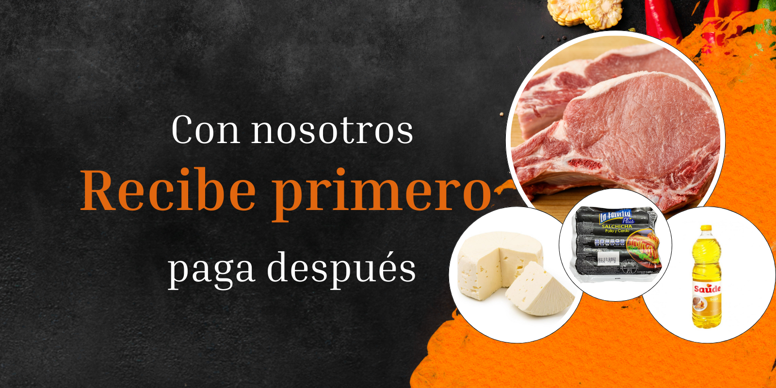 Recibe primero paga después 