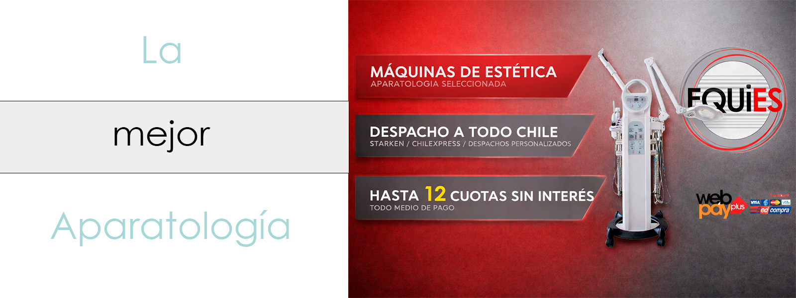 EQUiES: Equipos de estética | Facial corporal I 12 cuotas sin interéses 