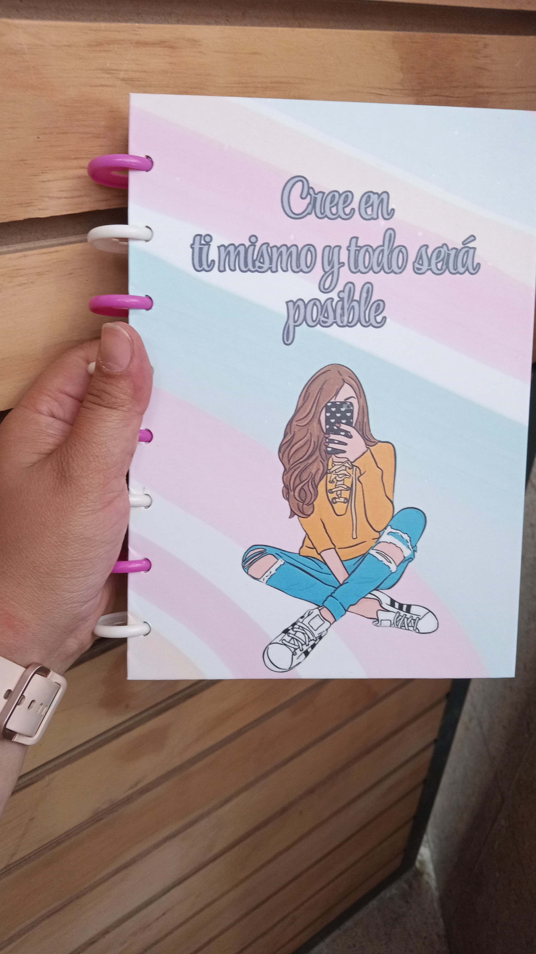 Cuaderno Disco