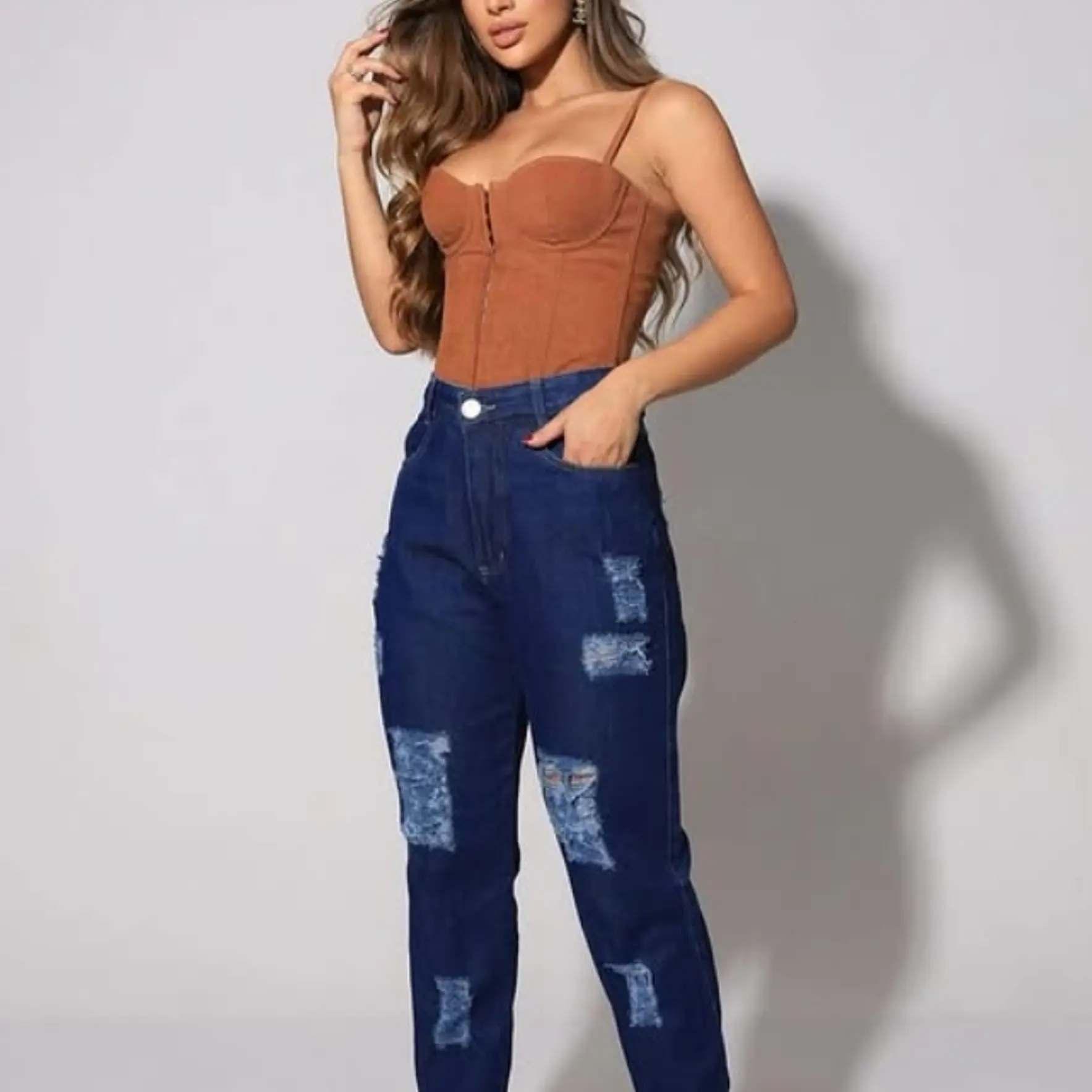 JEANS MOM BRASILERO