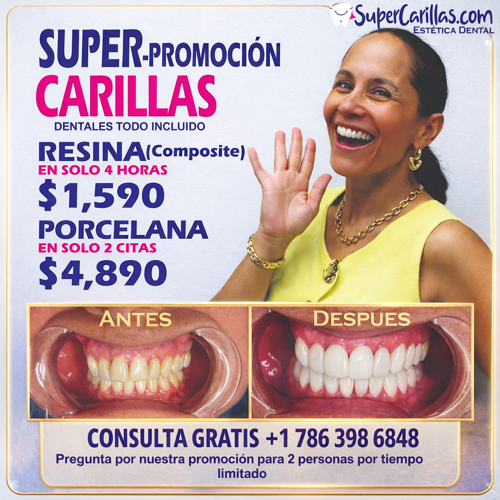 Sonrisa saludable y estética dental en Orlando Florida