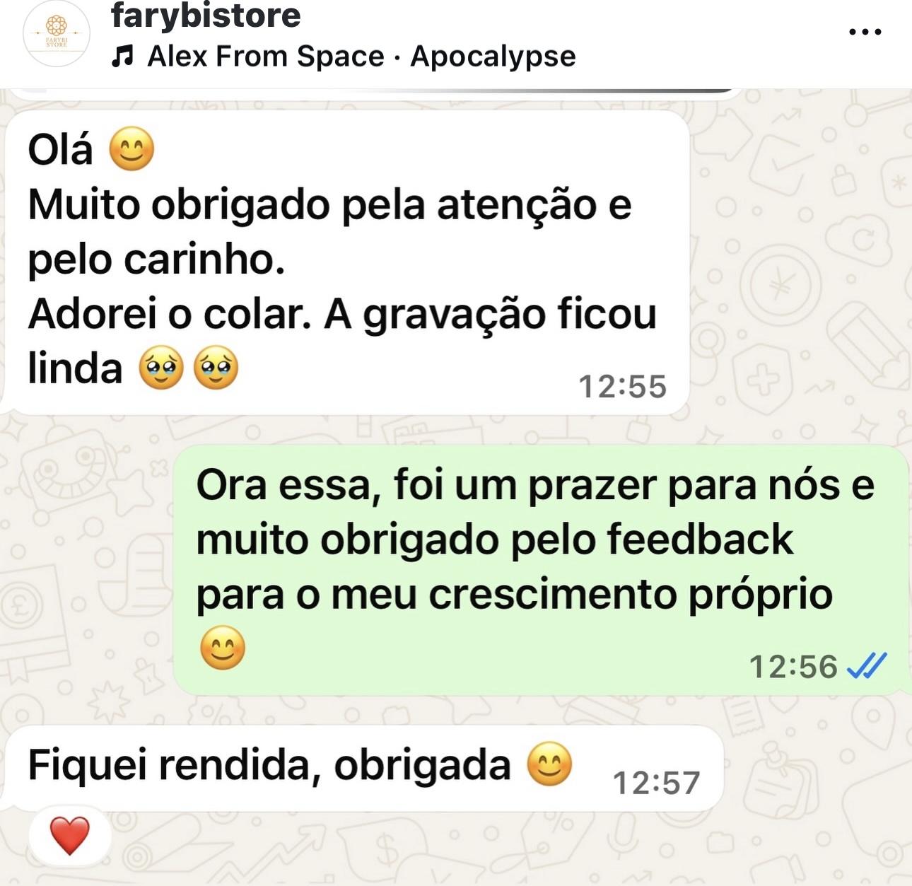 Farybi Store | Joias Personalizadas em Aço Inoxidável