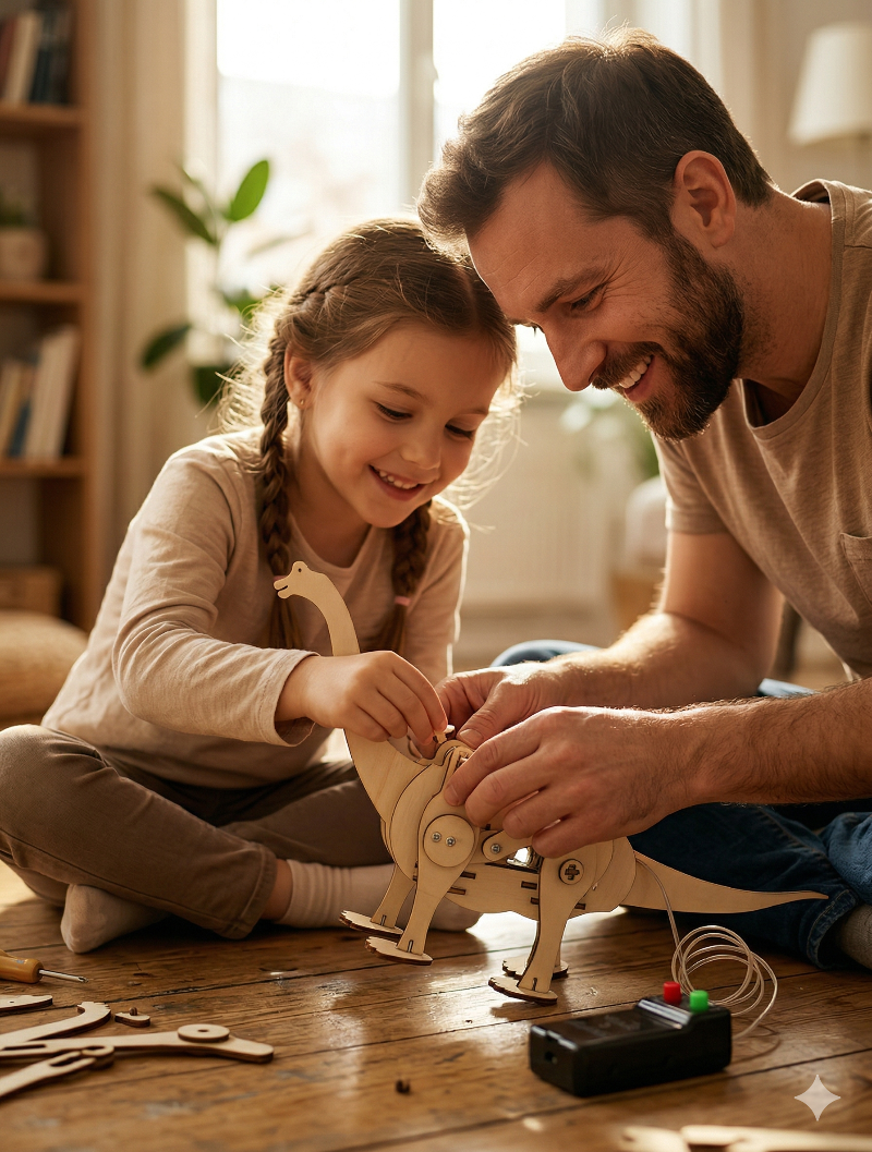 Kits STEM de madera para niños