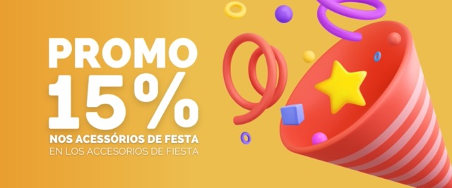Promo artigos festa
