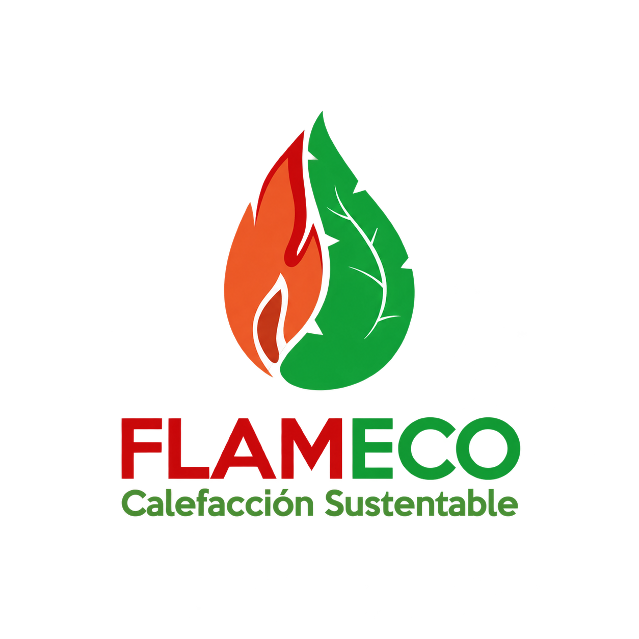 Flameco · Calefacción Sustentable