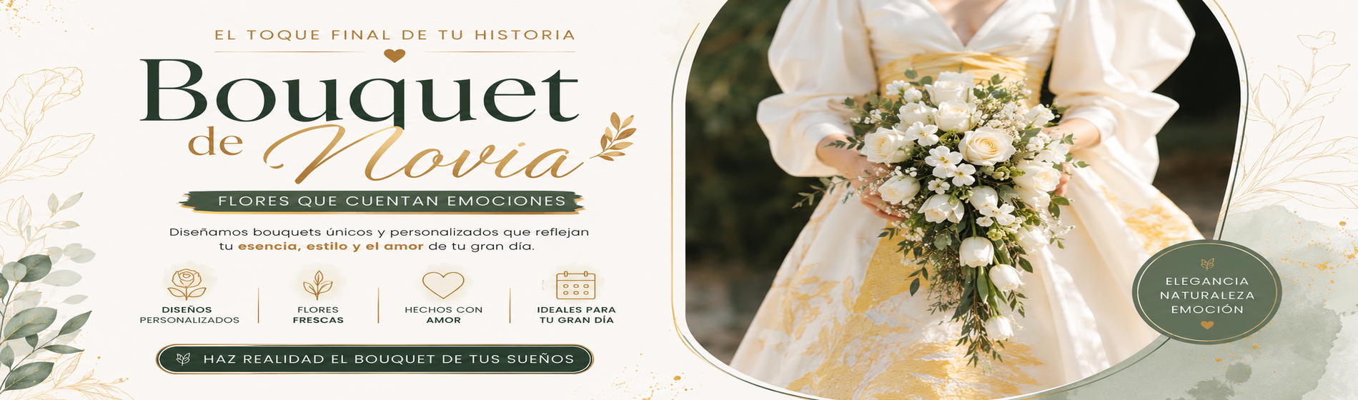 Flores frescas que inspiran