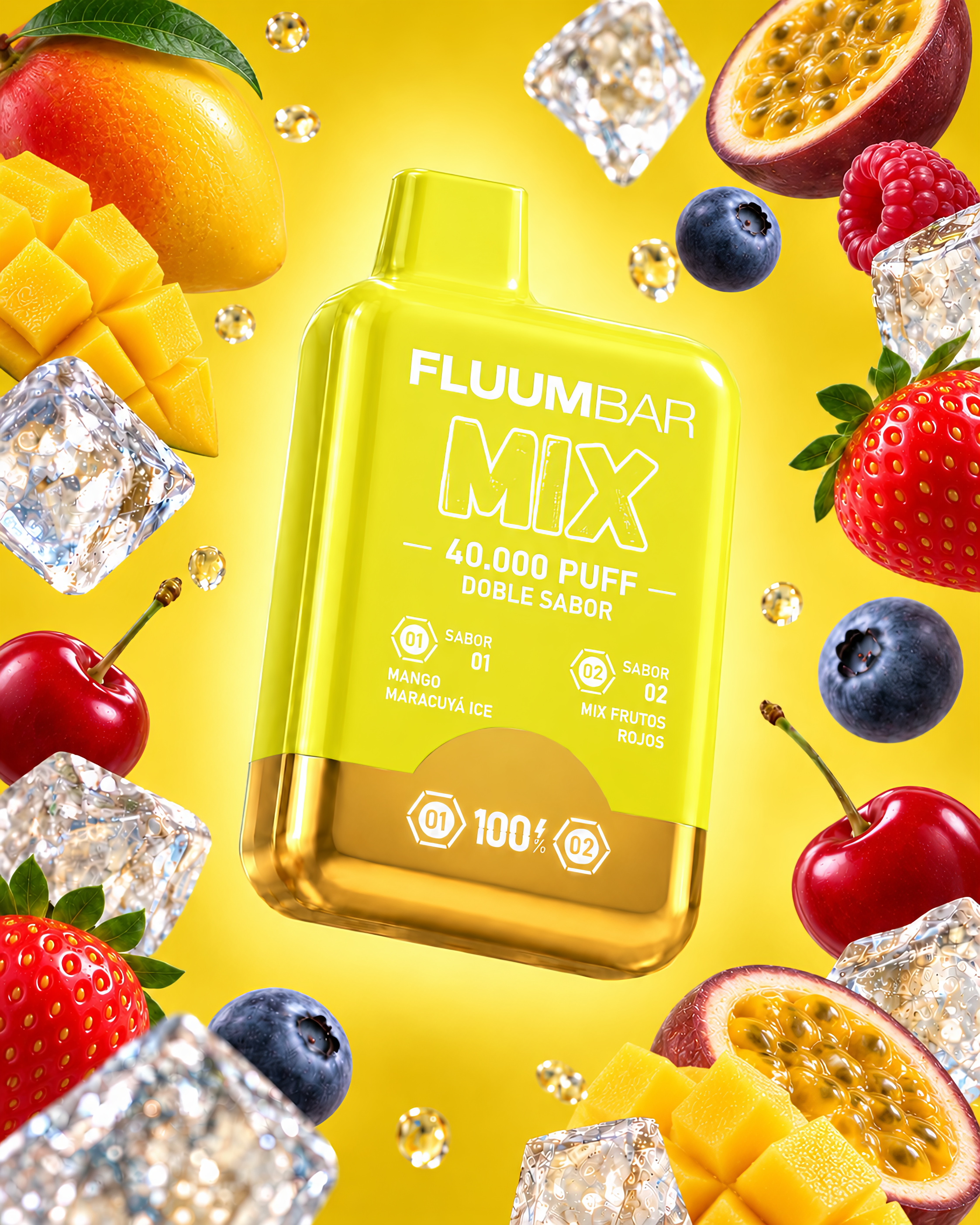 FLUUMBAR MIX Edición Gold 