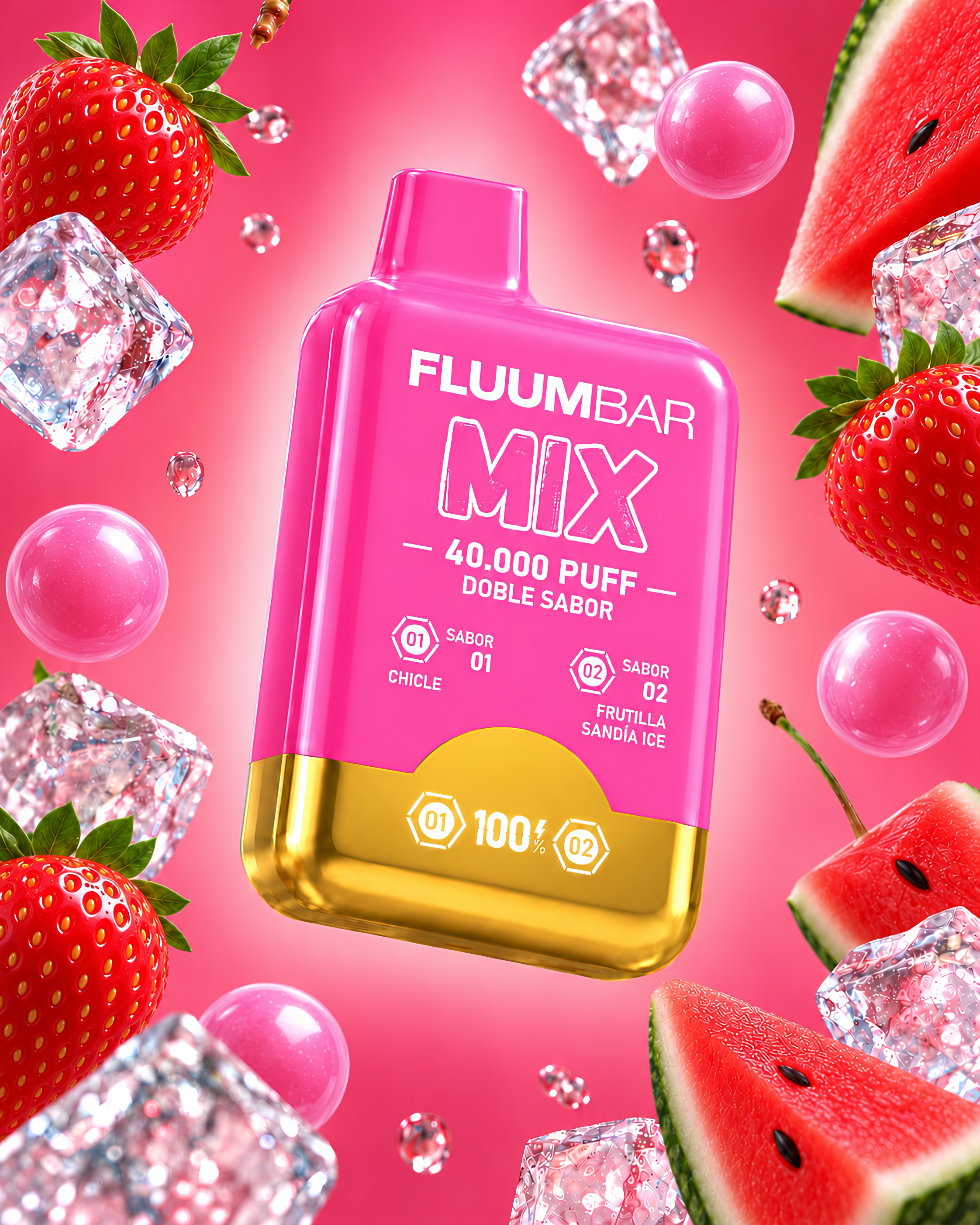 FLUUMBAR MIX Edición Gold 