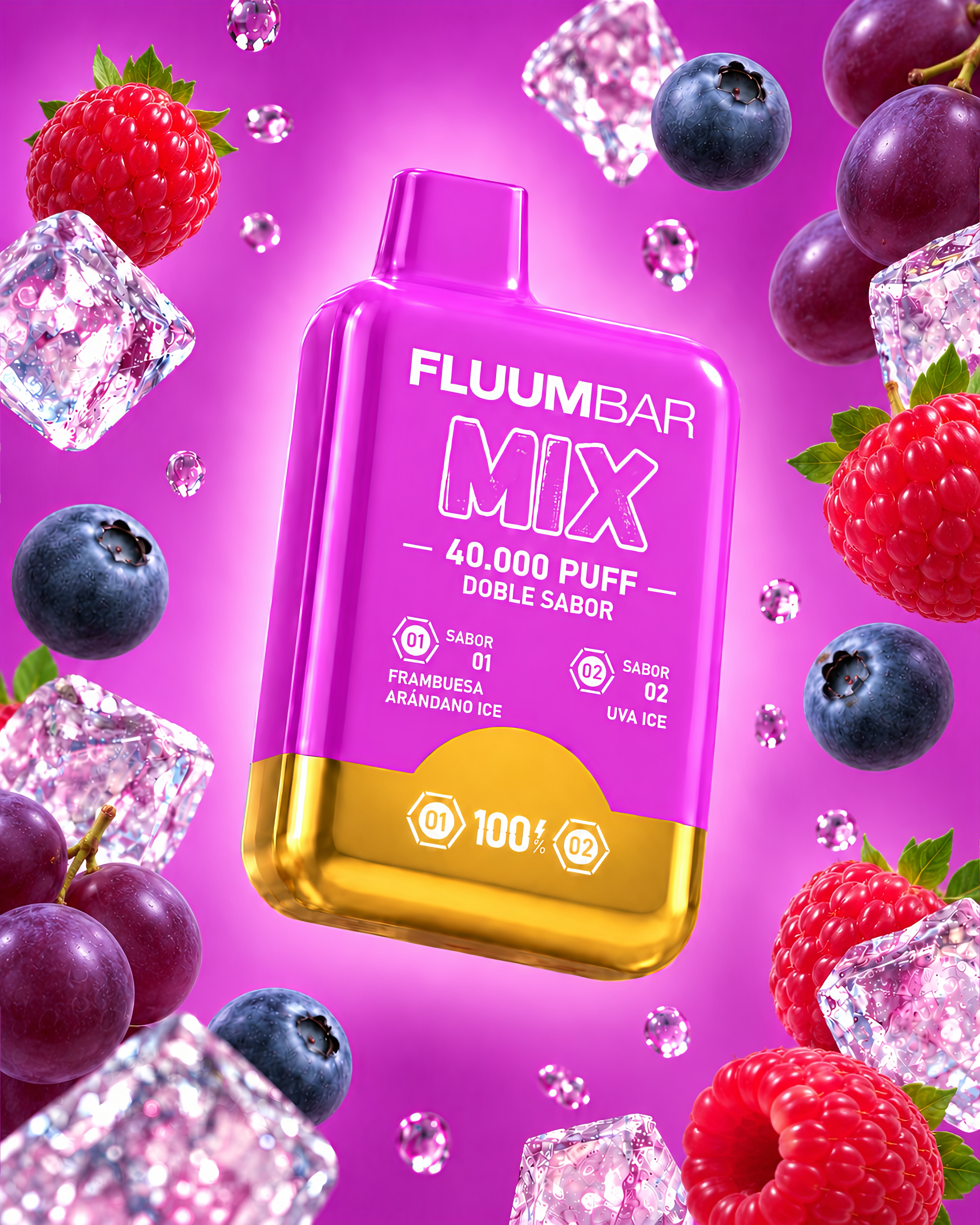FLUUMBAR MIX Edición Gold 