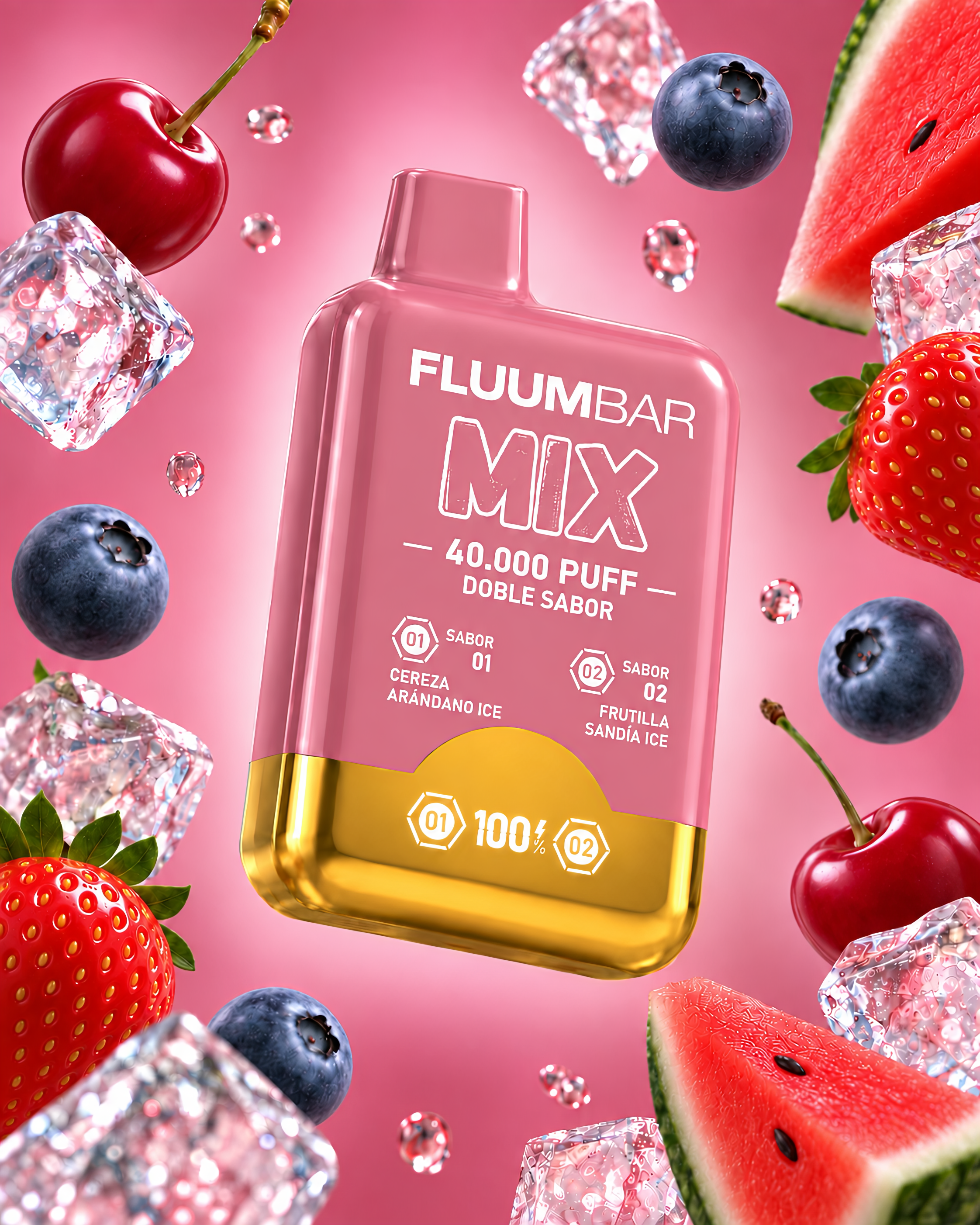 FLUUMBAR MIX Edición Gold 