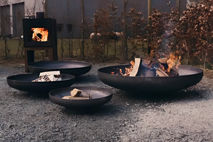 Todo para una terraza con el encanto y calor del acero