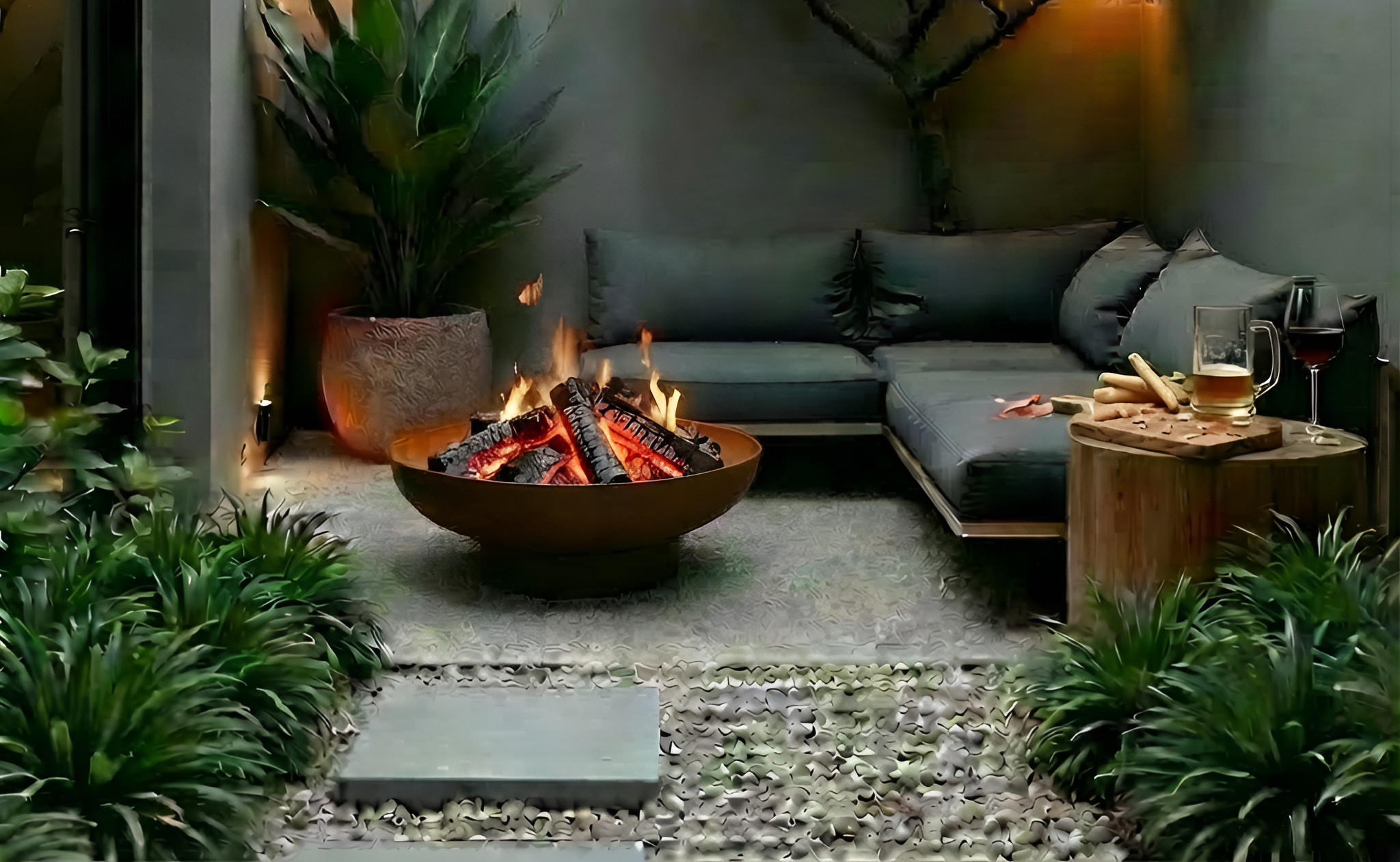 Todo para una terraza cálida y memorable