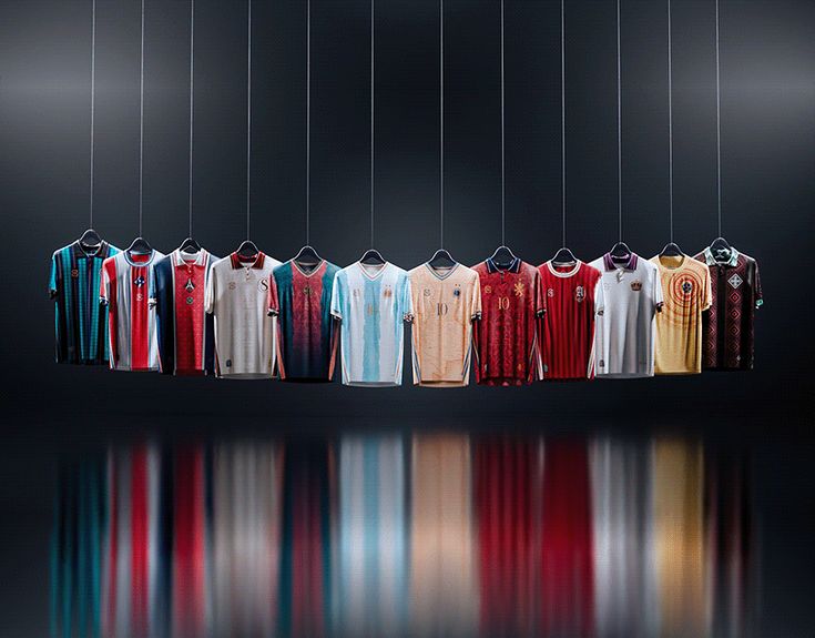 <p>Experimente a energia e a emoção de cada jogo através de nossas camisolas</p>