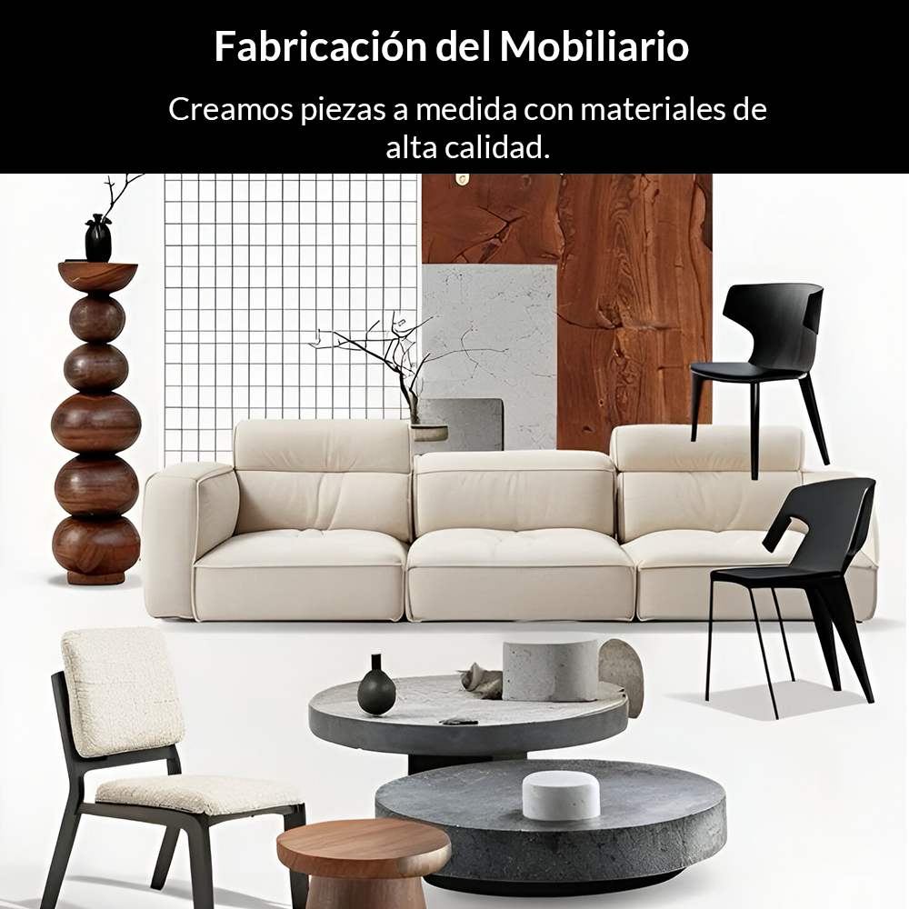 <font style="vertical-align: inherit;"><font style="vertical-align: inherit;">SELECCION DE MOBILIARIO</font></font><div><font style="vertical-align: inherit;"><font style="vertical-align: inherit;">Y MATERIALES</font></font></div>