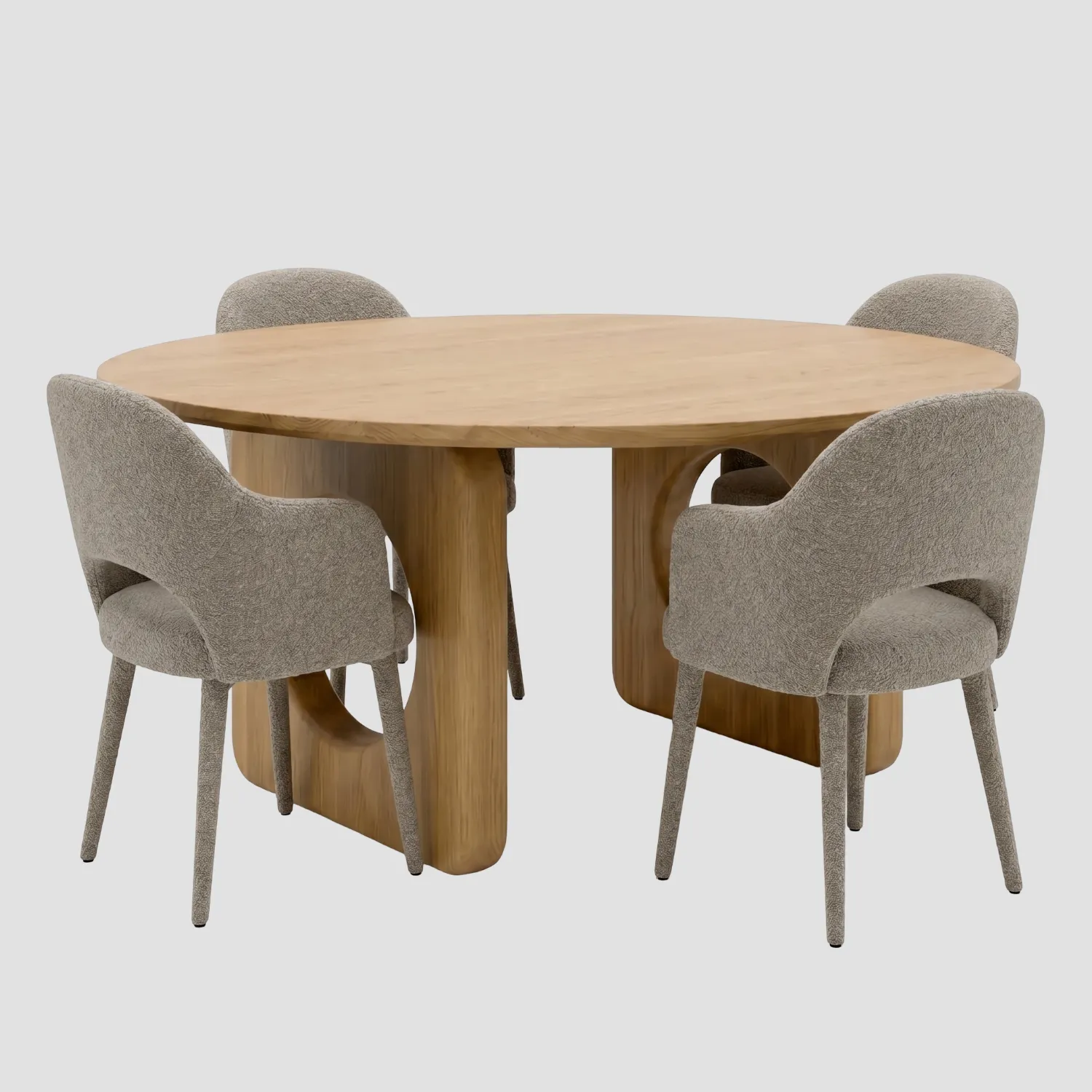 Madera natural y acabados premium